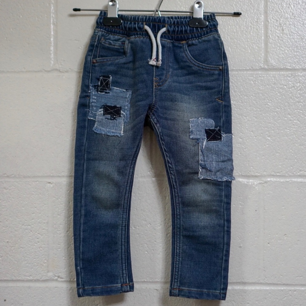 PATCHWORK JEANS